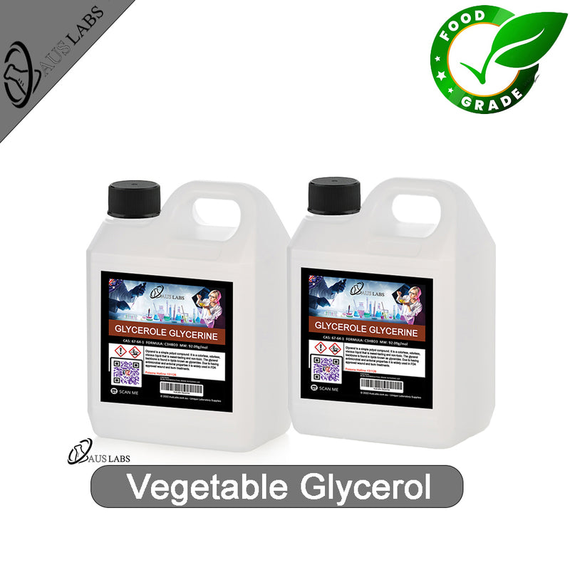 Vegetable Glycerin (Glycerol) USP 99.9% Premium Pharmaceutical & Food Grade