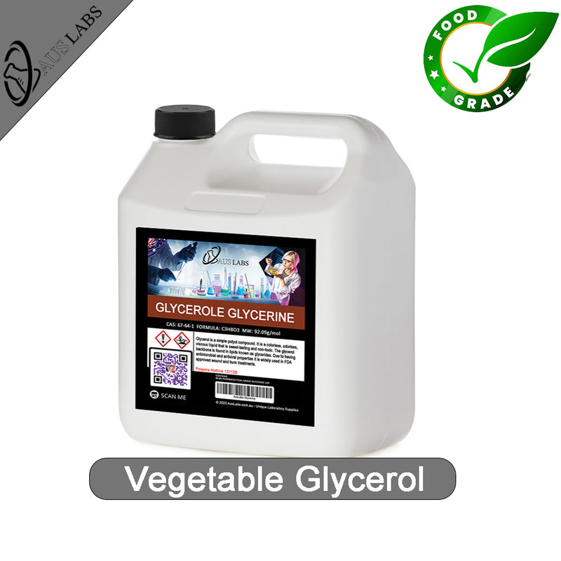 Vegetable Glycerin (Glycerol) USP 99.9% Premium Pharmaceutical & Food Grade