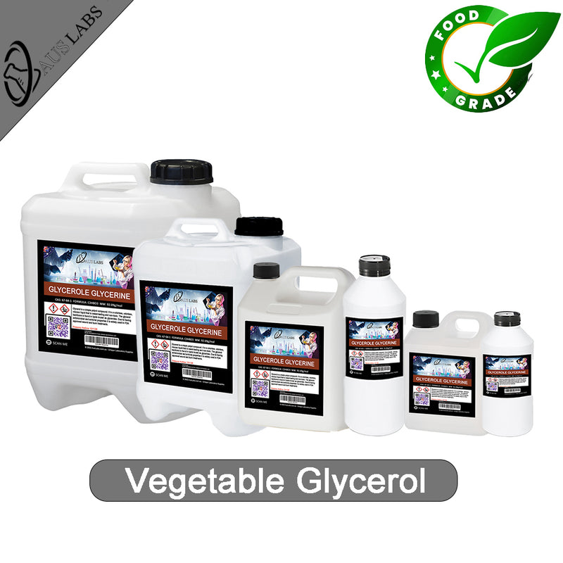 Vegetable Glycerin (Glycerol) USP 99.9% Premium Pharmaceutical & Food Grade