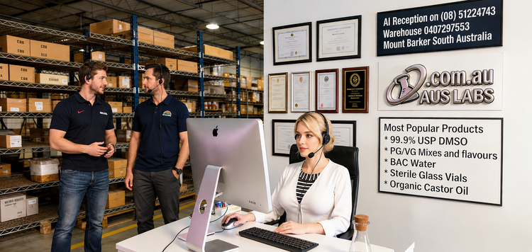 AusLabs warehouse and customer service team
