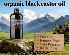 Organic Black Castor Oil - Himalayan Harvest CAS Number: 8001-79-4