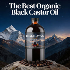 Organic Black Castor Oil - Himalayan Harvest CAS Number: 8001-79-4
