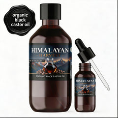 Organic Black Castor Oil - Himalayan Harvest CAS Number: 8001-79-4
