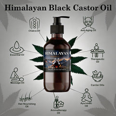 Organic Black Castor Oil - Himalayan Harvest CAS Number: 8001-79-4