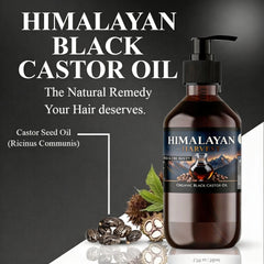 Organic Black Castor Oil - Himalayan Harvest CAS Number: 8001-79-4