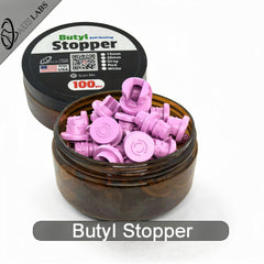 Butyl Rubber Stoppers 20mm Pk100pcs - not sterile