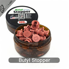 Butyl Rubber Stoppers 20mm Pk100pcs - not sterile