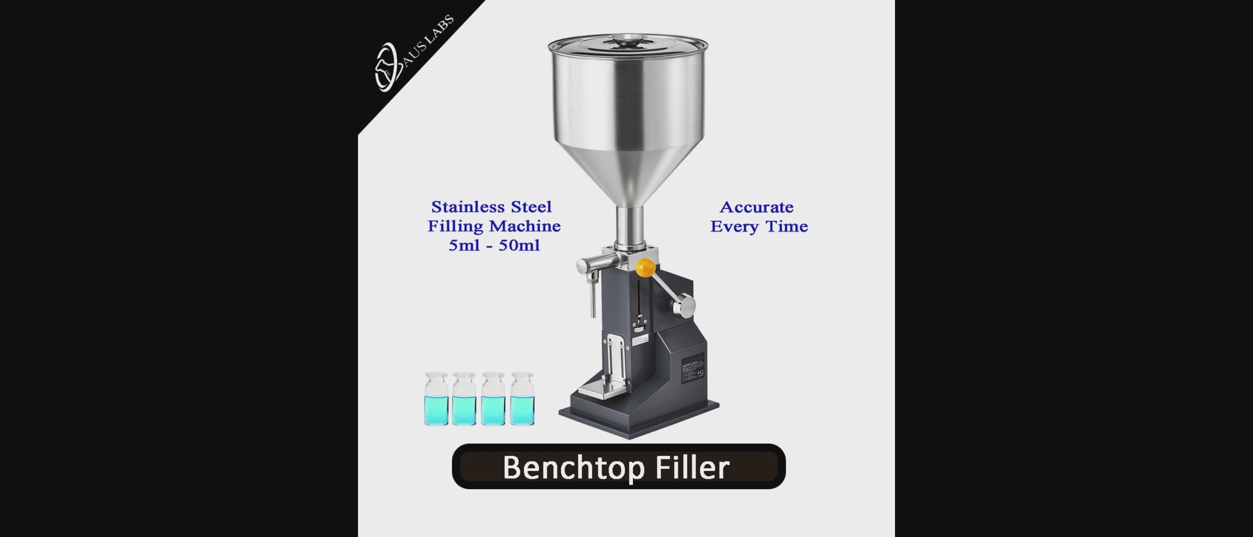 Filling Machine 5ml - 50ml Stainless Steel