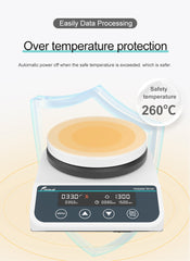 Laboratory Magnetic Stirrer and Hotplate 2L