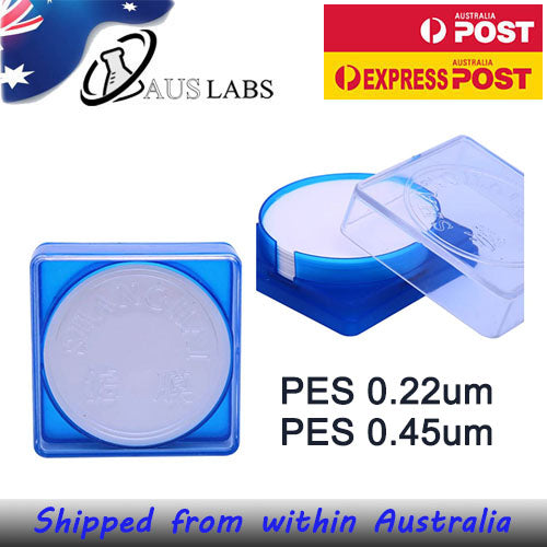 PES Microfiltration Membrane Diameter 50mm .45um 0.22um