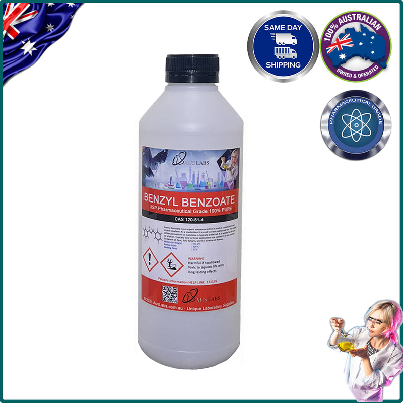 Benzyl Benzoate 100% Pure Pharmaceutical Grade