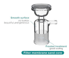 JoanLab 1ltr Laboratory Glass Filter Solvent Vacuum Filtration Set