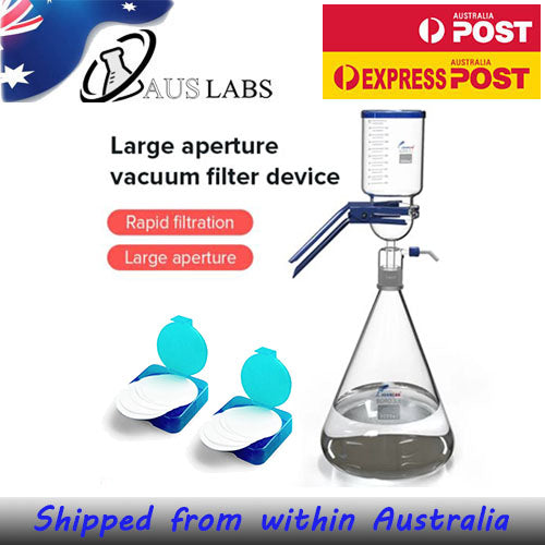 JoanLab 1ltr Laboratory Glass Filter Solvent Vacuum Filtration Set